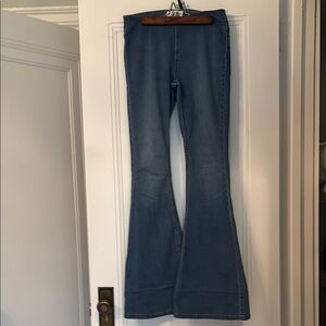 Blue Flared Jeans by We The Free